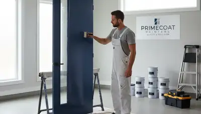Professional door painting and refinishing by expert house painters in Chicago, IL