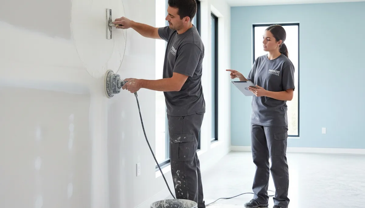Professional drywall repair and wall restoration by expert painters in Chicago, IL