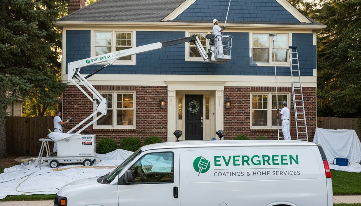 Professional house painters in Chicago IL providing expert exterior and interior painting services