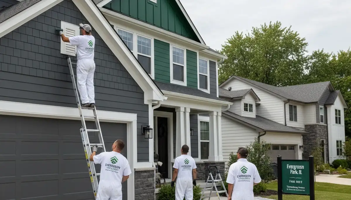 Professional house painters in Chicago IL providing expert exterior and interior painting services
