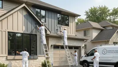 Chicago, IL house painting contractor providing professional interior and exterior painting services