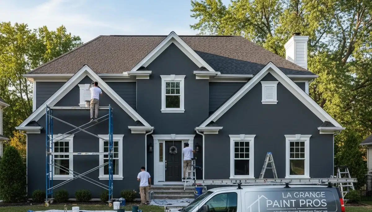 Professional house painters in Chicago IL providing expert exterior and interior painting services