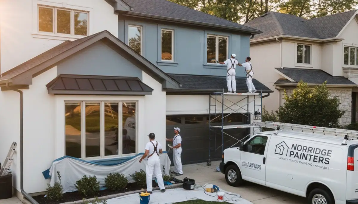 Professional house painting service in Chicago, IL for residential interior and exterior projects