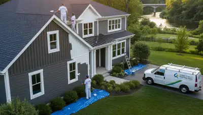 Professional house painting service in Chicago, IL for residential interior and exterior homes